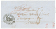 1242 1849 GENERAL POST OFFICE CAPETOWN + "8" Tax Marking On Entire From CAPETOWN To LONDON. Superb. - Other & Unclassified