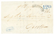 1256 1841 GIBRALTAR + "120" Blue Tax Marking + Boxed P.BRIT On Entire Letter From GIBRALTAR To PORTO. Vvf. - Other & Unclassified