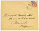 1271 1898 40c Canc. A26 + GIBRALTAR On Envelope To BELGIUM. Vvf. - Other & Unclassified