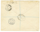 1272 1911 2 SHILLING Canc. REGISTERED GIBRALTAR On REGISTERED Envelope To GERMANY. Vvf. - Sonstige & Ohne Zuordnung