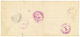 1274 1913 Rare Mixed Issue Franking On REGISTERED Envelope From OCEAN ISLAND To USA. Vvf. - Other & Unclassified