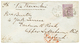 1313 1865 6d(pl. 5) Canc. A25 + MALTA On Envelope To ENGLAND. Vvf. - Malta (...-1964)
