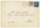 1317 1880 1/2p + 2d Canc. A25 + MALTA On Envelope To ITALY. Vf. - Malta (...-1964)