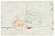 1340 1849 SINGAPORE/Bearing On Reverse Of Entire Letter To ENGLAND. Rare So Nice. Superb. - Singapore (...-1959)