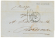 1344 1867 SINGAPORE P.O + "10" Tax Marking On Entire Letter From SINGAPORE To FRANCE. Vvf. - Singapore (...-1959)