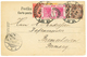 1357 1898 CHINA 1/2c(x2)+ 1c+ 2c Canc. SHANGHAI + HONG-KONG 2c(x2) On Card To GERMANY. Superb. - Other & Unclassified