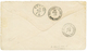 1379 1873 20p Blue + 1P(x2) Canc. POSTE KHEDEUVE EGIZIANE CAIRO On Envelope To ITALY. Vvf. - Autres & Non Classés