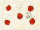 1381 1878 Pair 2P Canc. CAIRO + RACCOMANDATO On REGISTERED Envelope To CONSTANTINOPLE. Vf. - Autres & Non Classés