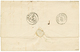 1390 HAITI : 1874 Rare Blue Entry Mark PAYS ETRANG. PAQ REG. PARIS + "24" Tax Marking On Cover From PORT AU PRINCE Via S - Haiti