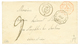 1391 French Packet "DONNAI" At HONG-KONG : 1864 Unique Combination With DONNAI 26 Mai 64 (Salles N°1813)+ POSS.AN V. SUE - Autres & Non Classés