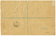 1396 1888 2c(x3) +24c On REGISTERED Envelope From MOROVIA To HAMBURG. Very Rare Franking. Vvf. - Liberia