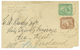 1402 EGYPT Used Abroad (PALESTINE ) : 1894 EGYPT Front Of Postal Stationery 2m + 1m Canc. Bilingual Cachet JAFFA To ENGL - Palästina