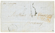 1410 PANAMA : 1856 Rare Exchange Marking COLONIES ART-18 In Red On Entire Letter Datelined "PANAMA" To FRANCE. Vvf. - Panama