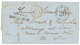 1424 1851 STEAMSHIP/20 + JAMAICA SHIP LETTER On Entire Letter From KINGSTON To MONT VERNON OHIO. Vvf. - Other & Unclassified
