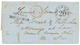 1424 1851 STEAMSHIP/20 + JAMAICA SHIP LETTER On Entire Letter From KINGSTON To MONT VERNON OHIO. Vvf. - Sonstige & Ohne Zuordnung