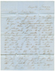 1424 1851 STEAMSHIP/20 + JAMAICA SHIP LETTER On Entire Letter From KINGSTON To MONT VERNON OHIO. Vvf. - Other & Unclassified