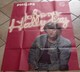 AFFICHE ANCIENNE ORIGINALE CHANTEUR JOHNNY HALLYDAY LABEL PHILIPS Maquette Leys Photo Leloup Etbt St Martin TBE - Manifesti & Poster