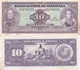 Venezuela - 5 Pcs X 10 Bolivares 31.05. 1990 AUNC Yellowing Ukr-OP - Venezuela