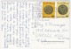 MAS18005 Morocco Maroc 1987 Marrakech Postcard Nice Franking With Slogan Addressed USA - Marokko (1956-...)