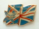 PIN'S J.O  ALBERTVILLE 92 - DRAPEAU ROYAUME UNIE - SIGNE 1991 COJO - Olympic Games