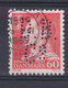 Denmark Perfin Perforé Lochung (D13) 'D.B.Co.' The Dominion Belting Co., København Fr. IX Stamp (2 Scans) - Abarten Und Kuriositäten