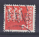 Denmark Perfin Perforé Lochung (F14) 'F.D.B.' Fællesforeningen For Danmarks Brugsforeninger,  København (2 Scans) - Abarten Und Kuriositäten