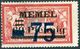 MEMEL, TIPO MERSON, 1922, FRANCOBOLLI NUOVI (MLH*) Michel 49-50   Scott 47-48 - Ungebraucht