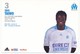 Fiche - Olympique De Marseille OM  - Taye TAÏWO - Saison 2008/09 - Sports