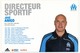 Fiche - Olympique De Marseille OM - Saison 2008/09 - José ANIGO, Directeur Sportif - Sports