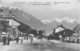 38-BOURG-D'OISANS- LA GARE, HÔTEL DE L'OBERLAND ET LA CHAINE DE BELLEDONNE - Bourg-d'Oisans