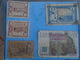 Delcampe - LOT DE 24 BILLETS ANCIENS ETRANGERS ET FRANCAIS - Vrac - Billets