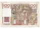 100 Francs Jeune Paysan T 4 9 1952 T B479 N° 73515 - 100 F 1945-1954 ''Jeune Paysan''