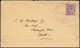 Brief INDIEN 1911, Pracht-Brief Der Weltweit Ersten Offiziellen Luftpostbeförderung überhaupt, Mit 2 A Von Allahabad 18. - Sonstige - Europa