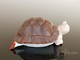 Sujet Figurine Art Deco Ancienne Biscuit Boite Femme Tortue Ours Miniature Allemagne Curiosa - Autres & Non Classés