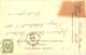 1 Oude Postkaart , Niet Verdeelde Rug 1908, Linth = Lint Geddelte Roetaardstraat  - Uit MASSART, Prins ALBERT Afspanning - Lint