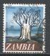 Zambia 1968. Scott #40 (U) Baobab Tree - Zambie (1965-...)