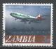 Zambia 1968. Scott #41 (U) Zambia Airways Plane - Zambie (1965-...)