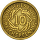 Monnaie, Allemagne, République De Weimar, 10 Reichspfennig, 1925 - 10 Rentenpfennig & 10 Reichspfennig