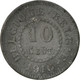 Monnaie, Belgique, 10 Centimes, 1916, TB, Zinc, KM:81 - 10 Centimes