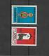 Peru 1968 12TH ANNIV. PERUVIAN AIRLINES 2 VALUES COMPLETE.  INCA MESSENGER, REGIONAL COSTUME, ALPACA MI699/700 - Peru