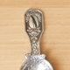 Berthold Mueller Silver Tea Caddy Spoon - Hanau UK Import Silver - German Silver 1890 - 1909. - Silverware