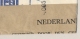 Nederlands Indië - 1945 - Ongefrankeerde Brief Met NL-censuurstrook Van Bandoeng Naar Haarlem - Niet Beport - Nederlands-Indië