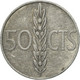 Monnaie, Espagne, Francisco Franco, Caudillo, 50 Centimos, 1967, TB+, Aluminium - 50 Centiem