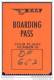 Boarding Pass - EAA - East African Airways - Carte D'imbarco