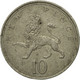 Monnaie, Grande-Bretagne, Elizabeth II, 10 New Pence, 1969, TB, Copper-nickel - 10 Pence & 10 New Pence