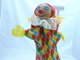 Jeux Et Jouet.marotte.clown.tissu, Feutrine.46 Cm - Other & Unclassified