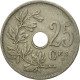 Monnaie, Belgique, 25 Centimes, 1909, TB+, Copper-nickel, KM:62 - 25 Cent