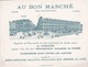 Pub AU BON MARCHE . Chromo 11,5 X 16 . LA BELLE AU BOIS DORMANT N°2 : Le Roy Fit Publier ....sous Peine De La Vie " - Au Bon Marché