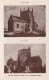 UPHILL- ST NICHOLAS CHURCH - DUAL VIEW. THEN @ NOW - Other & Unclassified