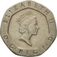 Monnaie, Grande-Bretagne, Elizabeth II, 20 Pence, 1990, TTB, Copper-nickel - 20 Pence
